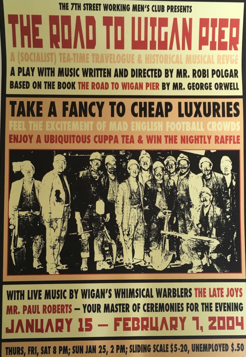 The Road to Wigan Pier Revisited 1/26/19